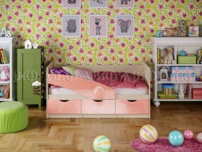 Кровать Бабочки (Розовый металлик) 1600 в Златоусте - zlatoust.mebel-74.com | фото