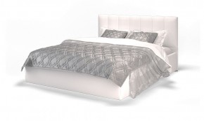 Кровать Элен 1600 + основание с ПМ (Vega white) белый в Златоусте - zlatoust.mebel-74.com | фото