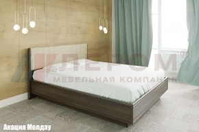 Кровать КР-1013 с мягким изголовьем в Златоусте - zlatoust.mebel-74.com | фото
