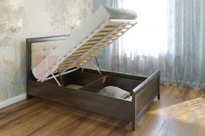 Кровать КР-1031 с мягким изголовьем в Златоусте - zlatoust.mebel-74.com | фото