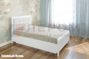 Кровать КР-1032 с мягким изголовьем в Златоусте - zlatoust.mebel-74.com | фото