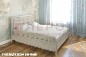 Кровать КР-1033 с мягким изголовьем в Златоусте - zlatoust.mebel-74.com | фото