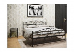 Кровать Морика 180х200 черная в Златоусте - zlatoust.mebel-74.com | фото