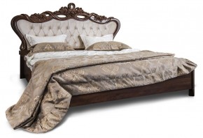 Кровать с мягким изголовьем Афина 1600 (караваджо) ламели в Златоусте - zlatoust.mebel-74.com | фото