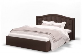 Кровать Стелла 1200 + Основание (Лесмо brown) коричневый в Златоусте - zlatoust.mebel-74.com | фото
