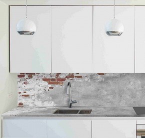 Кухонный фартук со столешницей (А-01) в едином стиле (3050 мм) в Златоусте - zlatoust.mebel-74.com | фото