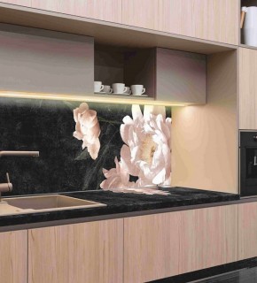 Кухонный фартук со столешницей (А-05) в едином стиле (3050 мм) в Златоусте - zlatoust.mebel-74.com | фото
