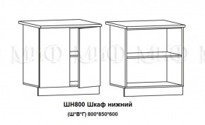 ЛИЗА-2 Кухонный гарнитур 1,8 Белый глянец холодный в Златоусте - zlatoust.mebel-74.com | фото