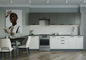Кухонный гарнитур Лофт 3000 (Стол. 26мм) в Златоусте - zlatoust.mebel-74.com | фото