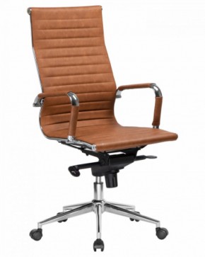 Офисное кресло для руководителей DOBRIN CLARK LMR-101F светло-коричневый №321 в Златоусте - zlatoust.mebel-74.com | фото