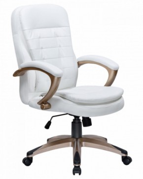 Офисное кресло для руководителей DOBRIN DONALD LMR-106B белый в Златоусте - zlatoust.mebel-74.com | фото