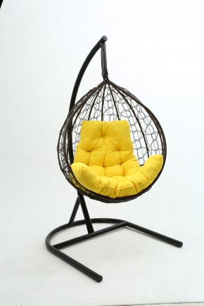 Подвесное кресло Бароло (коричневый/желтый) в Златоусте - zlatoust.mebel-74.com | фото