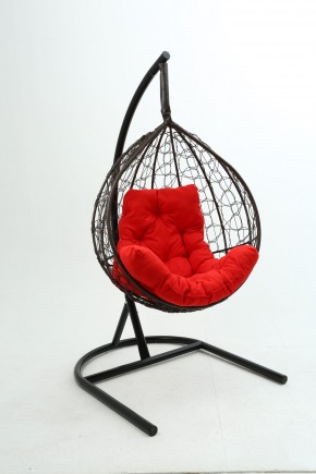 Подвесное кресло Бароло (коричневый/красный) в Златоусте - zlatoust.mebel-74.com | фото