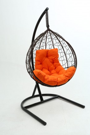 Подвесное кресло Бароло (коричневый/оранжевый) в Златоусте - zlatoust.mebel-74.com | фото