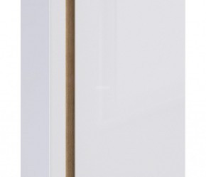 Шкаф 2х дверный с зеркалом Веста СБ-2259 (Дуб Бунратти/Белый глянец) в Златоусте - zlatoust.mebel-74.com | фото