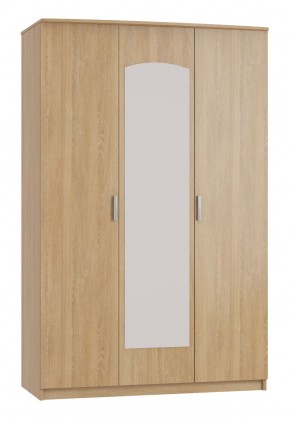 Шкаф 3-х дверный с зеркалом Шк210.1 МС Ирина в Златоусте - zlatoust.mebel-74.com | фото