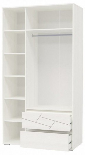 Шкаф 3-х дверный с ящиками АДЕЛИНА (4-4832рам.б) в Златоусте - zlatoust.mebel-74.com | фото