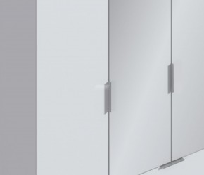 Шкаф 4х дверный с зеркалами Николь СБ-2595/1 (Белый) в Златоусте - zlatoust.mebel-74.com | фото