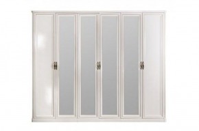 Шкаф 6-ти ств (2+2+2) с зеркалами Натали (комплект) в Златоусте - zlatoust.mebel-74.com | фото