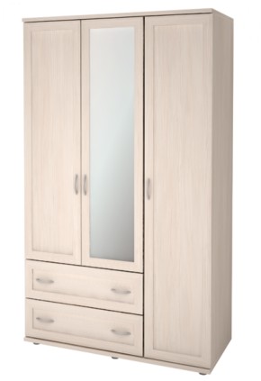 Шкаф для одежды 3-х дверный Ника-Люкс 18 в Златоусте - zlatoust.mebel-74.com | фото