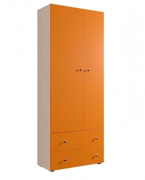 Шкаф ДМ 800 с 2-мя ящиками (оранж) в Златоусте - zlatoust.mebel-74.com | фото