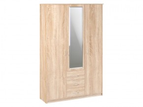 Шкаф комбинированный Дуэт Люкс с зеркалом в Златоусте - zlatoust.mebel-74.com | фото