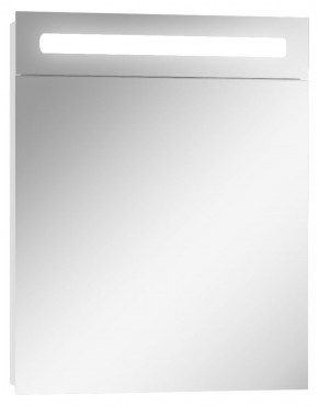 Шкаф-зеркало Аврора 55 левый с подсветкой LED Домино (DV8003HZ) в Златоусте - zlatoust.mebel-74.com | фото