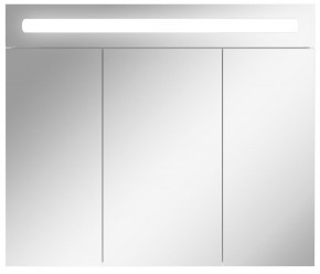 Шкаф-зеркало Аврора 85 с подсветкой LED Домино (DV8010HZ) в Златоусте - zlatoust.mebel-74.com | фото