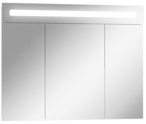 Шкаф-зеркало Аврора 90 с подсветкой LED Домино (DV8011HZ) в Златоусте - zlatoust.mebel-74.com | фото