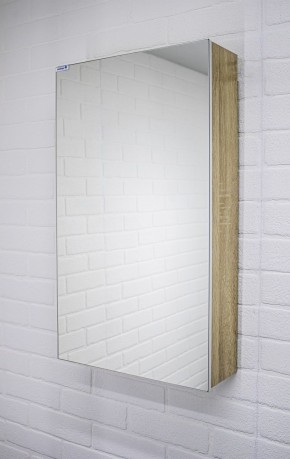 Шкаф-зеркало Мечта 40 Дуб сонома АЙСБЕРГ (DM2317HZ) в Златоусте - zlatoust.mebel-74.com | фото