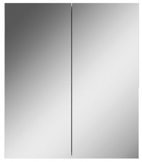 Шкаф-зеркало Норма 60 2 двери АЙСБЕРГ (DA1619HZ) в Златоусте - zlatoust.mebel-74.com | фото