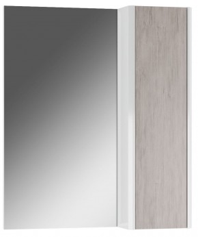 Шкаф-зеркало Uno 60 Дуб серый левый/правый Домино (DU1503HZ) в Златоусте - zlatoust.mebel-74.com | фото