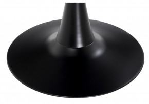Стол стеклянный Tulip 90x74 black glass в Златоусте - zlatoust.mebel-74.com | фото