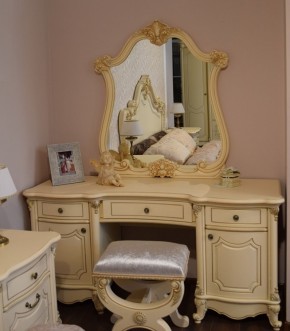 Туалетный стол Мона Лиза БЕЗ Зеркала (крем) в Златоусте - zlatoust.mebel-74.com | фото