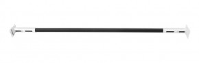 Турник раздвижной 1450-1700 цв. белый-черный FLEXTER PROFI в Златоусте - zlatoust.mebel-74.com | фото