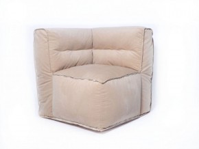 Угловое модульное бескаркасное кресло Комфорт (Карамель велюр) в Златоусте - zlatoust.mebel-74.com | фото