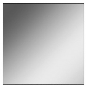 Зеркало Corsica 600х600 black без подсветки Sansa (SB1064Z) в Златоусте - zlatoust.mebel-74.com | фото